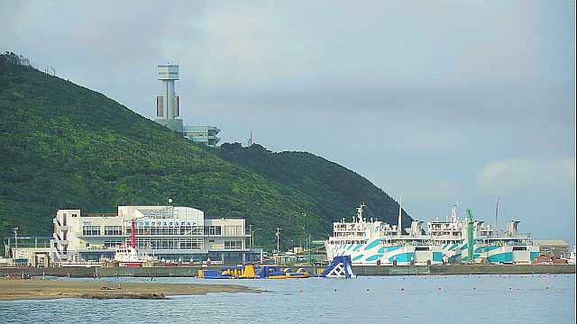 「道の駅」兼、「海の駅」?のクリスタルポルト