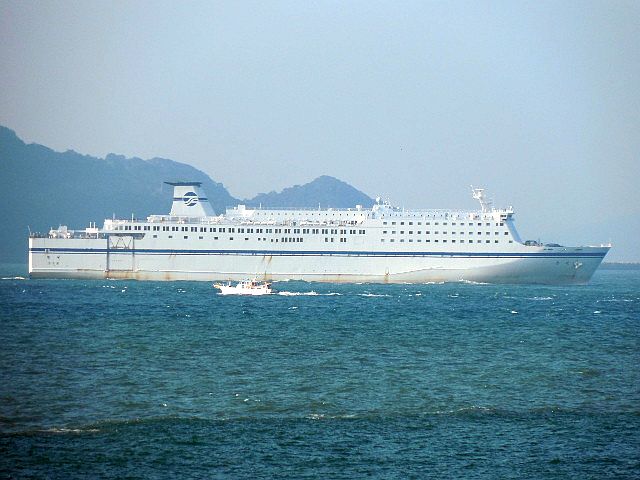 太平洋フェリーの「きそ」