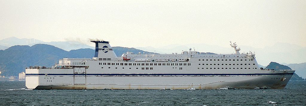 太平洋フェリーの「いしかり」