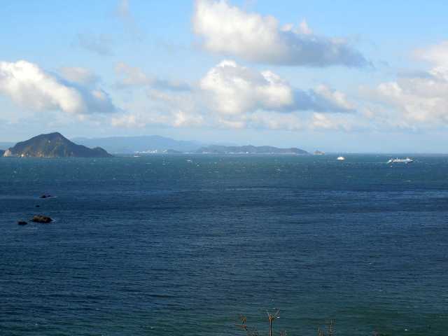 伊良湖水道を望める「ビューポイント」